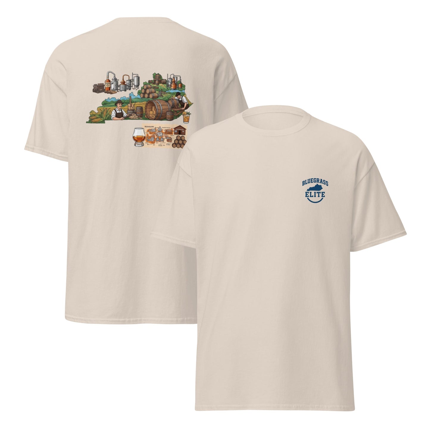 Kentucky Bourbon Classic Tee – Raise a Glass. Wear the Legacy.