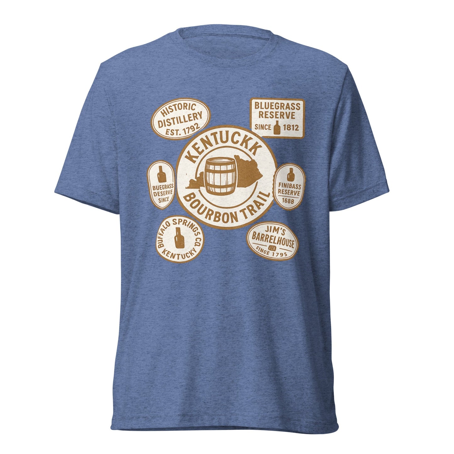 Kentucky bourbon shirt | Bourbon Explorer Tee | Elite Tri-Blend