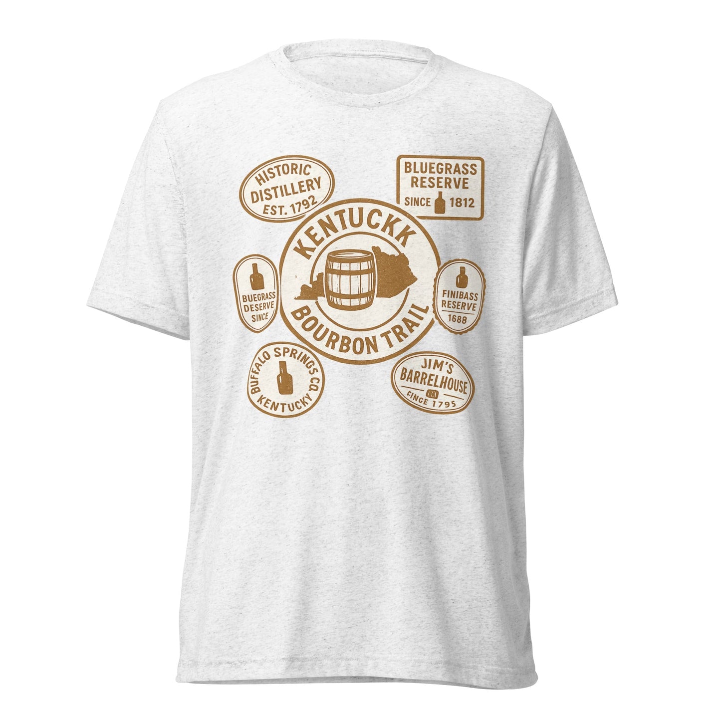 Kentucky bourbon shirt | Bourbon Explorer Tee | Elite Tri-Blend