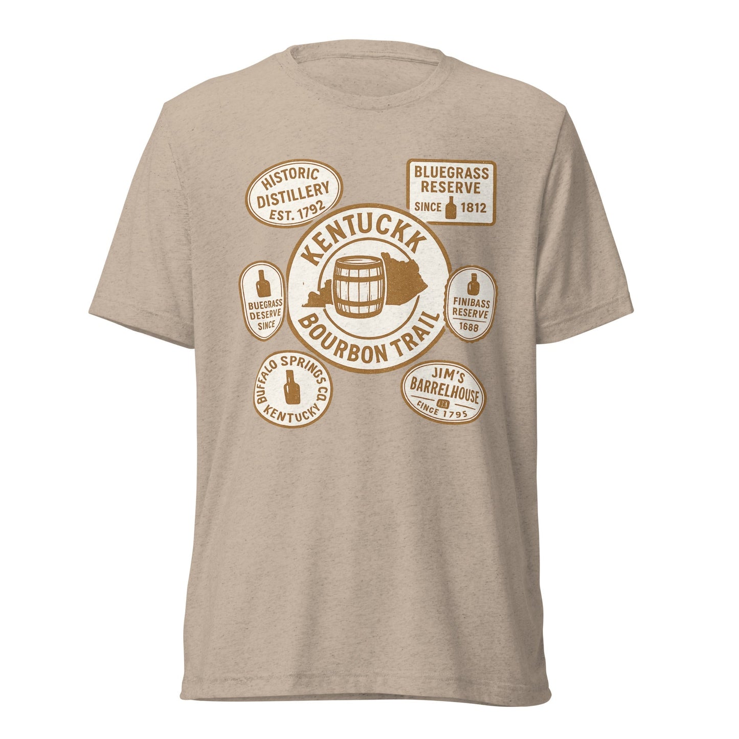 Kentucky bourbon shirt | Bourbon Explorer Tee | Elite Tri-Blend
