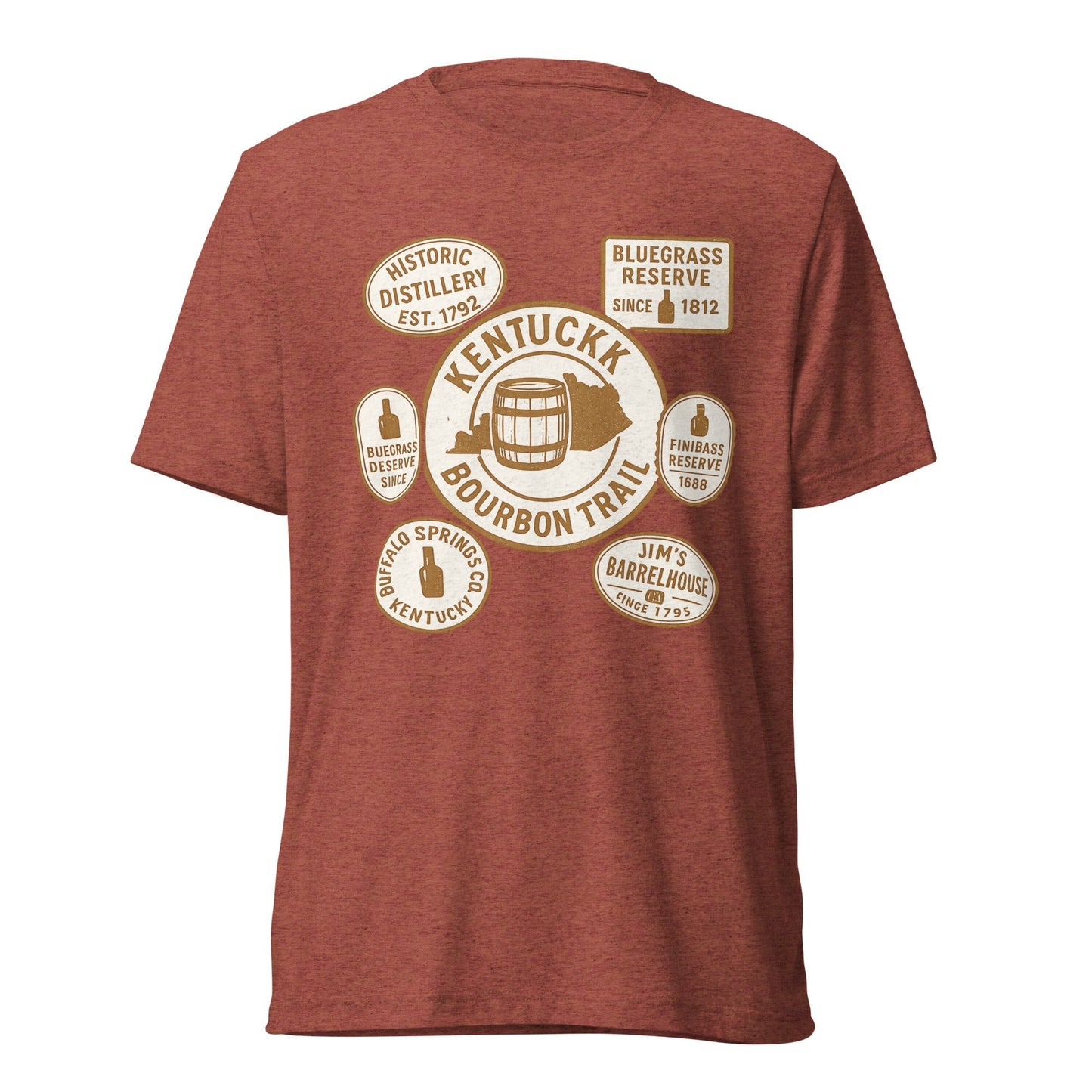 Kentucky bourbon shirt | Bourbon Explorer Tee | Elite Tri-Blend