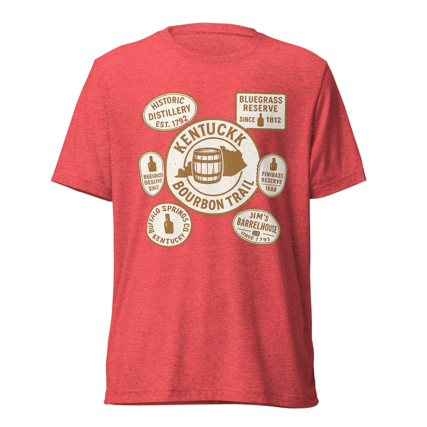 Kentucky bourbon shirt | Bourbon Explorer Tee | Elite Tri-Blend