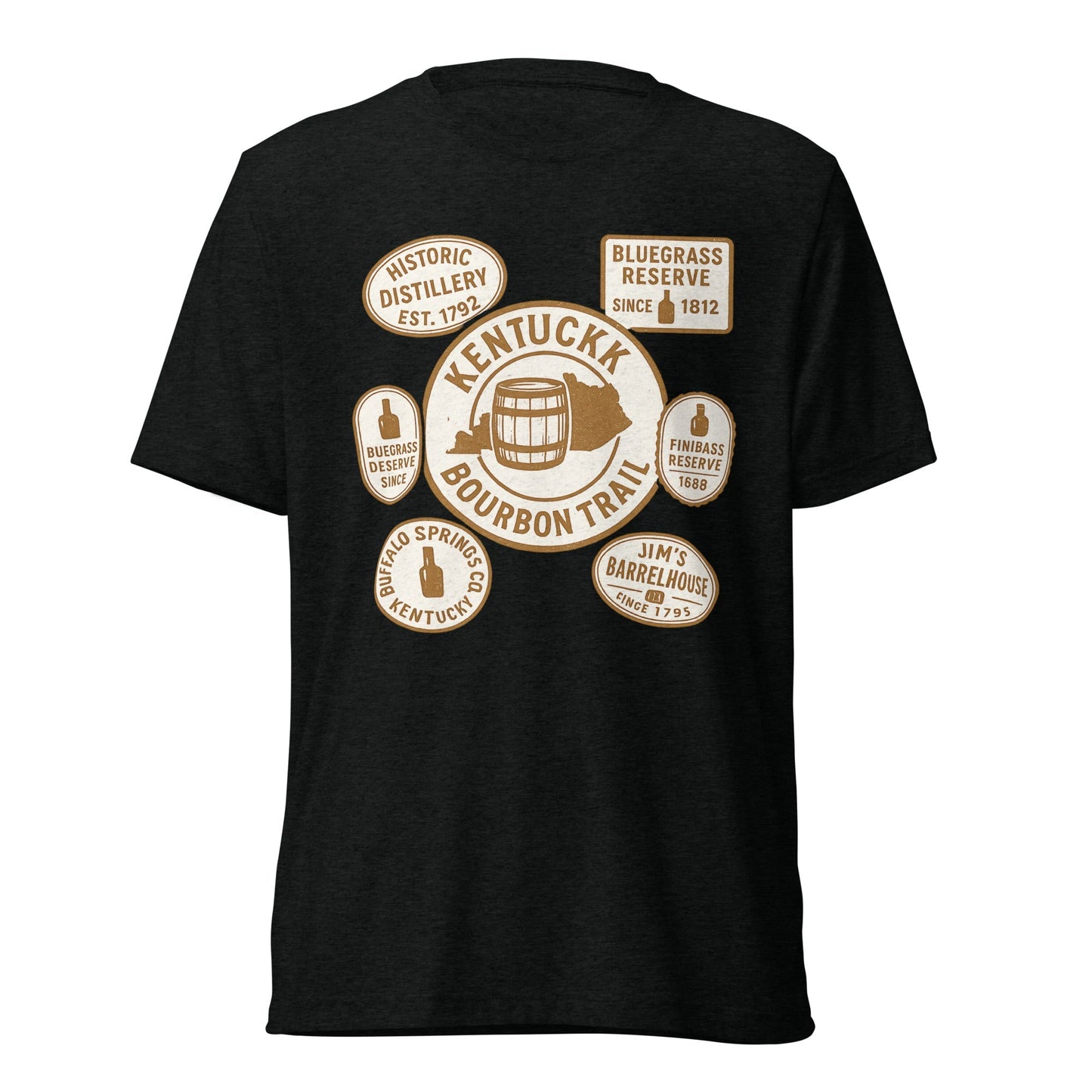 Kentucky bourbon shirt | Bourbon Explorer Tee | Elite Tri-Blend