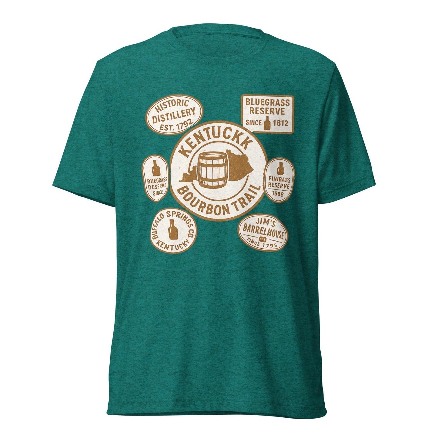 Kentucky bourbon shirt | Bourbon Explorer Tee | Elite Tri-Blend