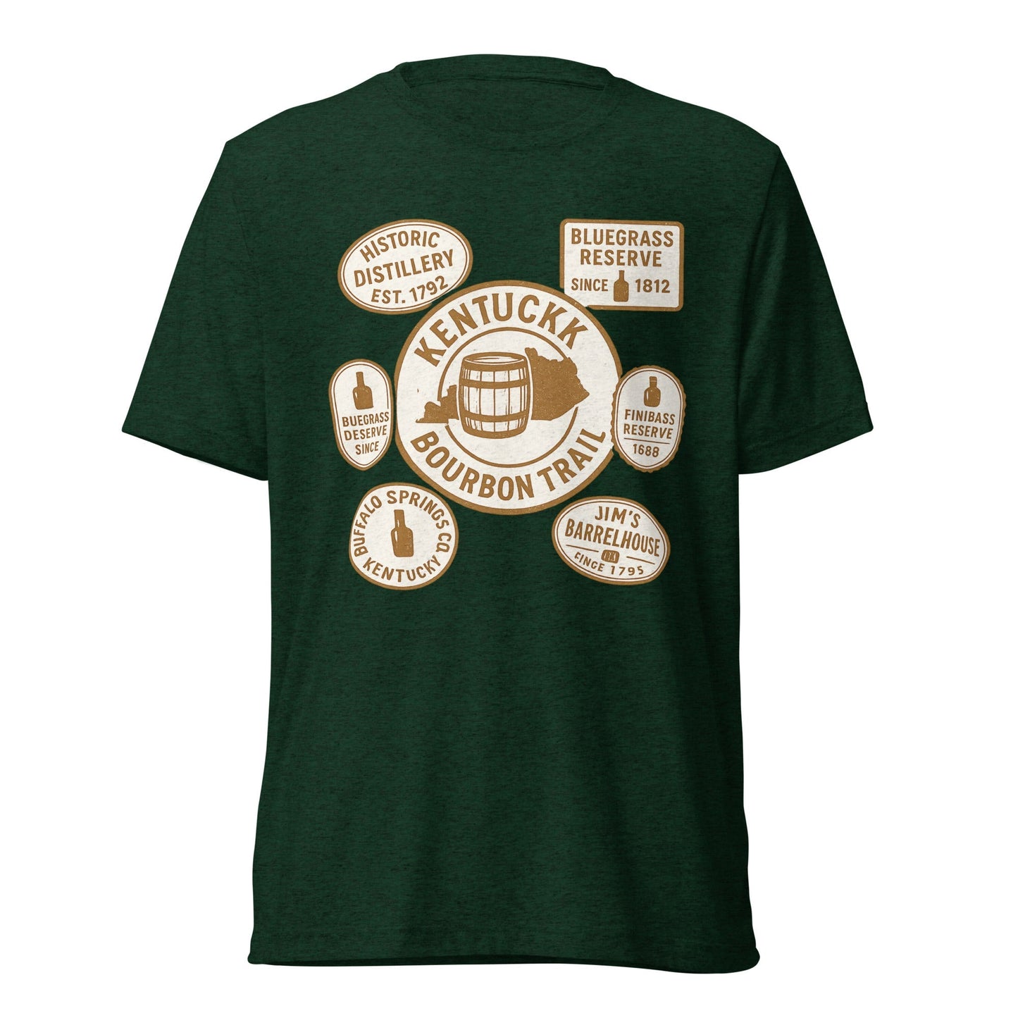 Kentucky bourbon shirt | Bourbon Explorer Tee | Elite Tri-Blend