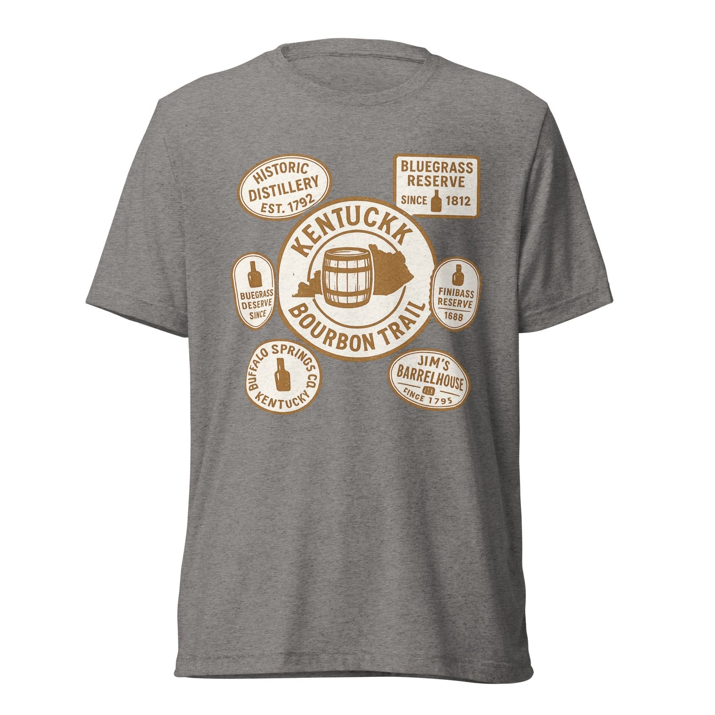Kentucky bourbon shirt | Bourbon Explorer Tee | Elite Tri-Blend
