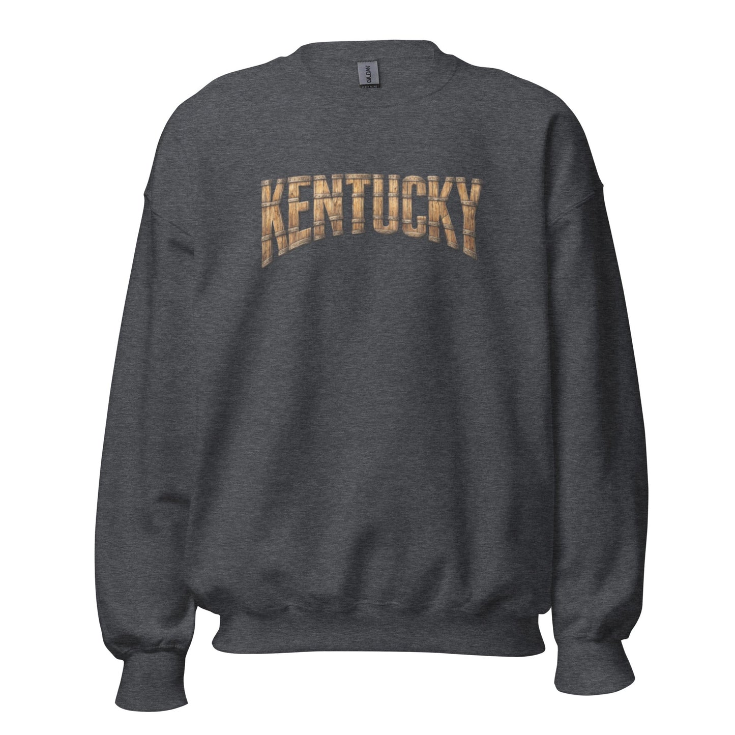Kentucky Bourbon Sweatshirt | Barrel Text Design | Cozy Fit