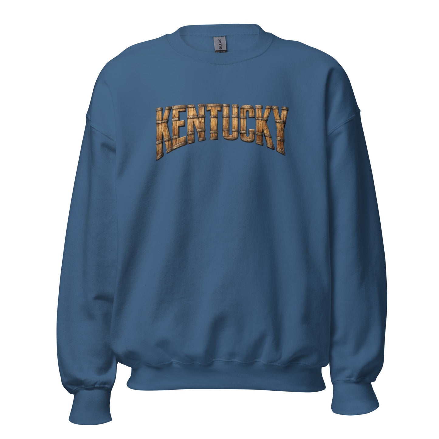 Kentucky Bourbon Sweatshirt | Barrel Text Design | Cozy Fit