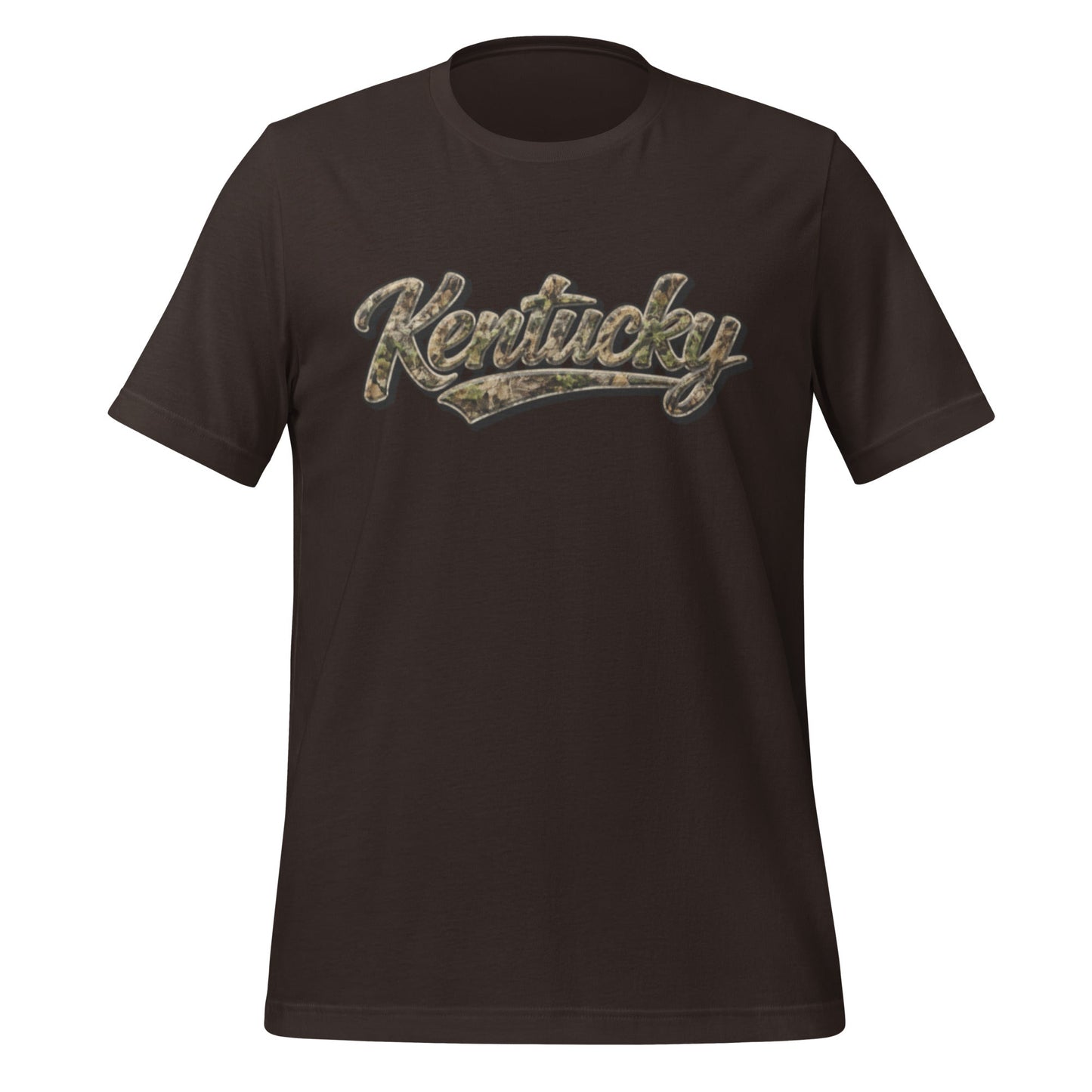 Kentucky Camo Shirt | Outdoor Script Design | Classic Cotton
