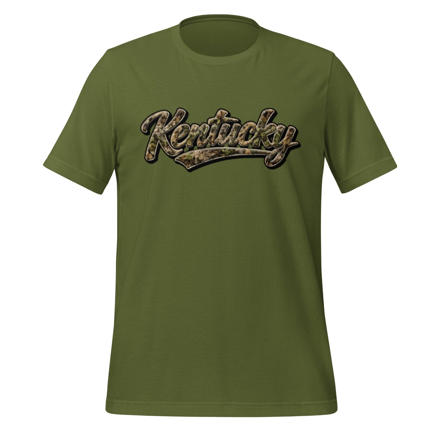 Kentucky Camo Shirt | Outdoor Script Design | Classic Cotton