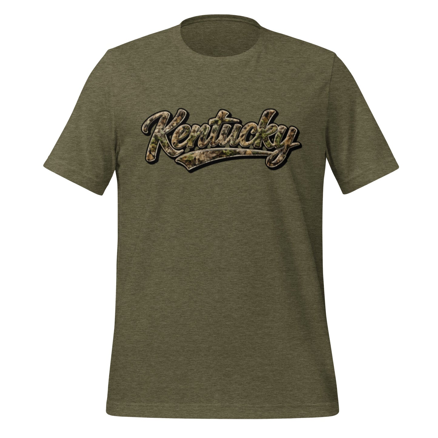 Kentucky Camo Shirt | Outdoor Script Design | Classic Cotton