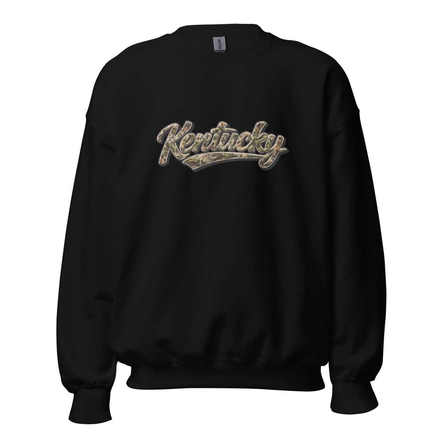 Kentucky Camo Sweatshirt | Outdoor Script Design | Unisex Fit