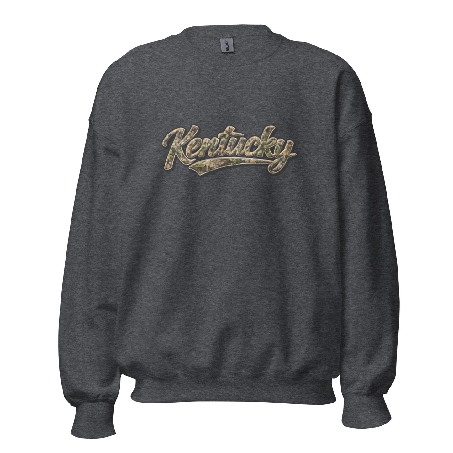 Kentucky Camo Sweatshirt | Outdoor Script Design | Unisex Fit