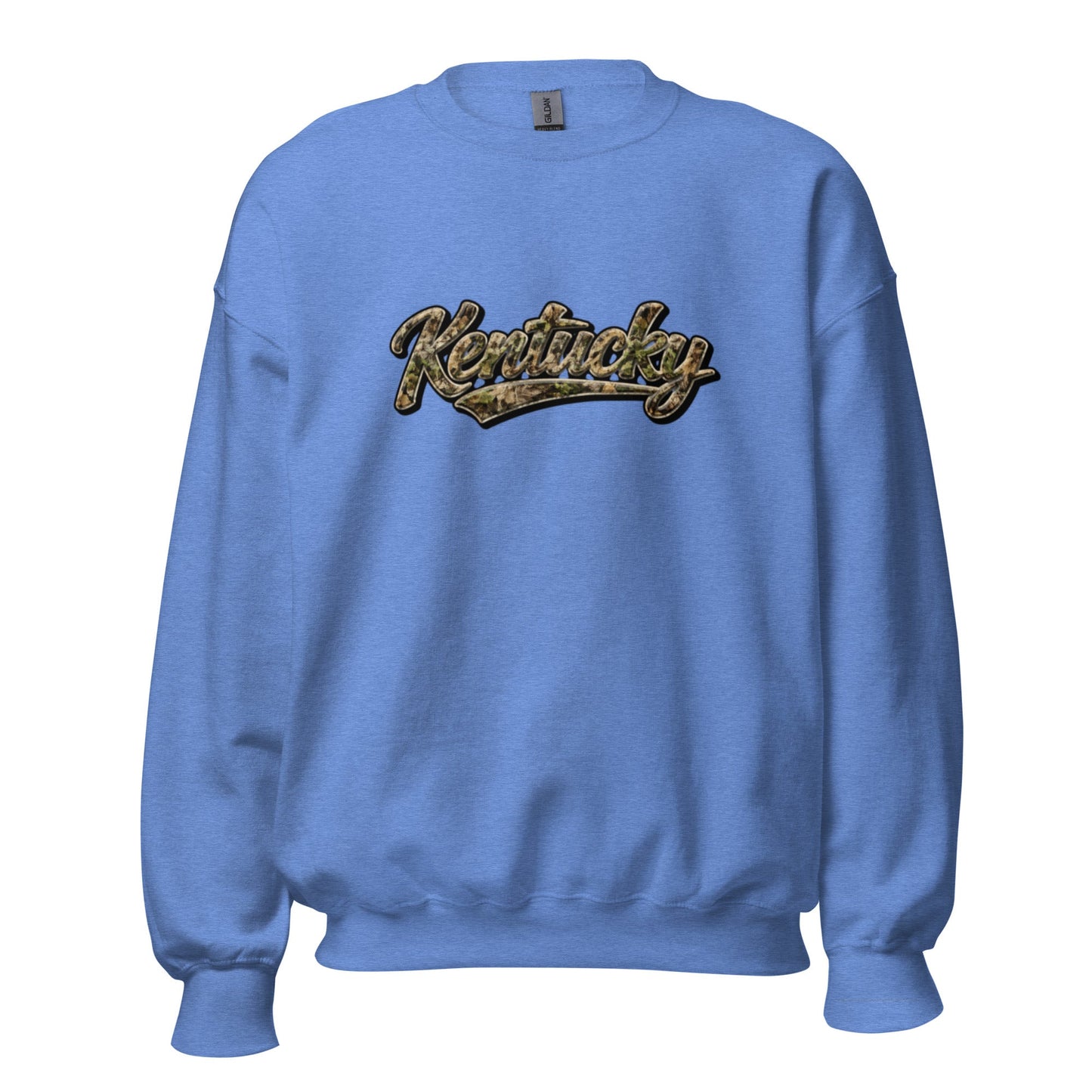 Kentucky Camo Sweatshirt | Outdoor Script Design | Unisex Fit