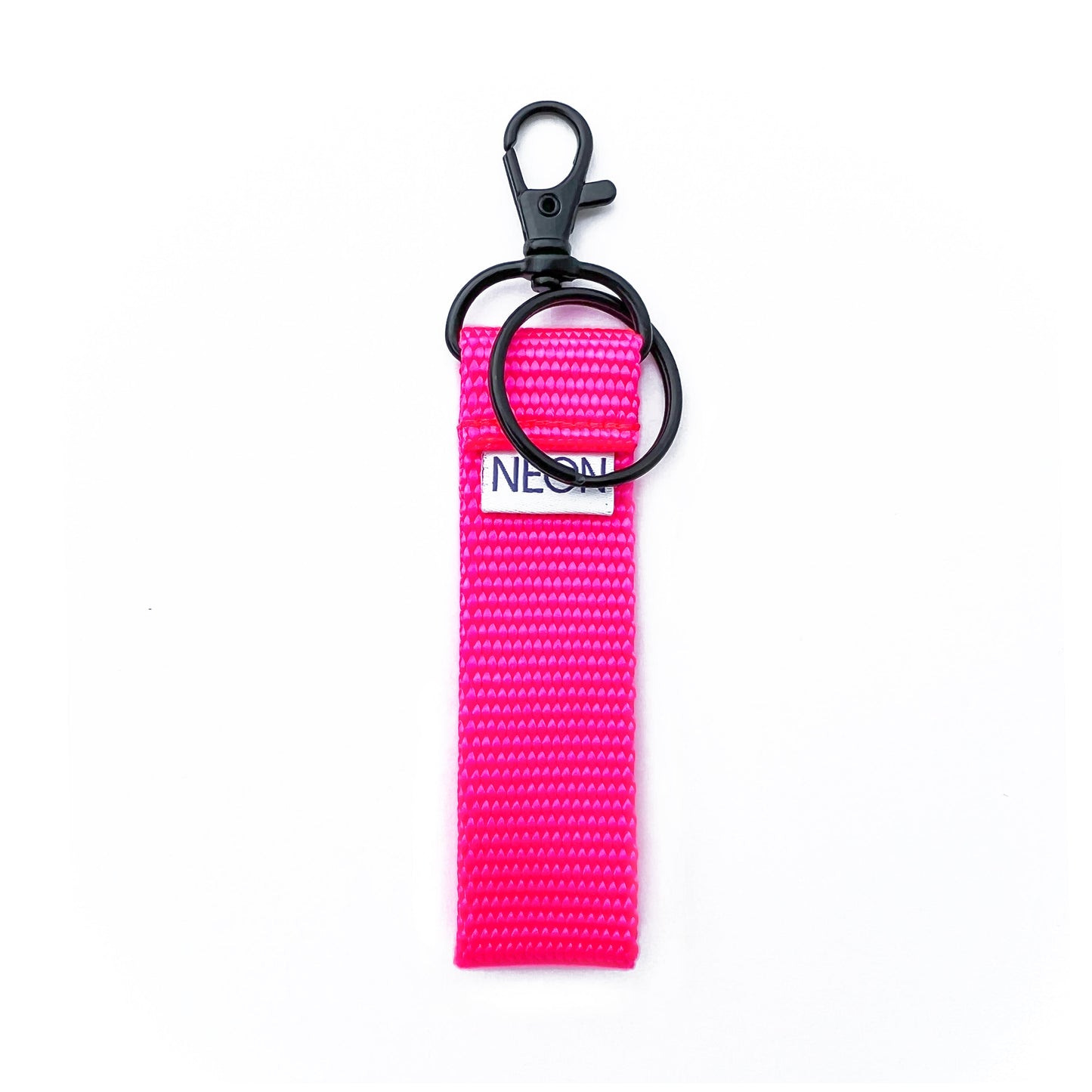 Clip-on Keychain | neon pink