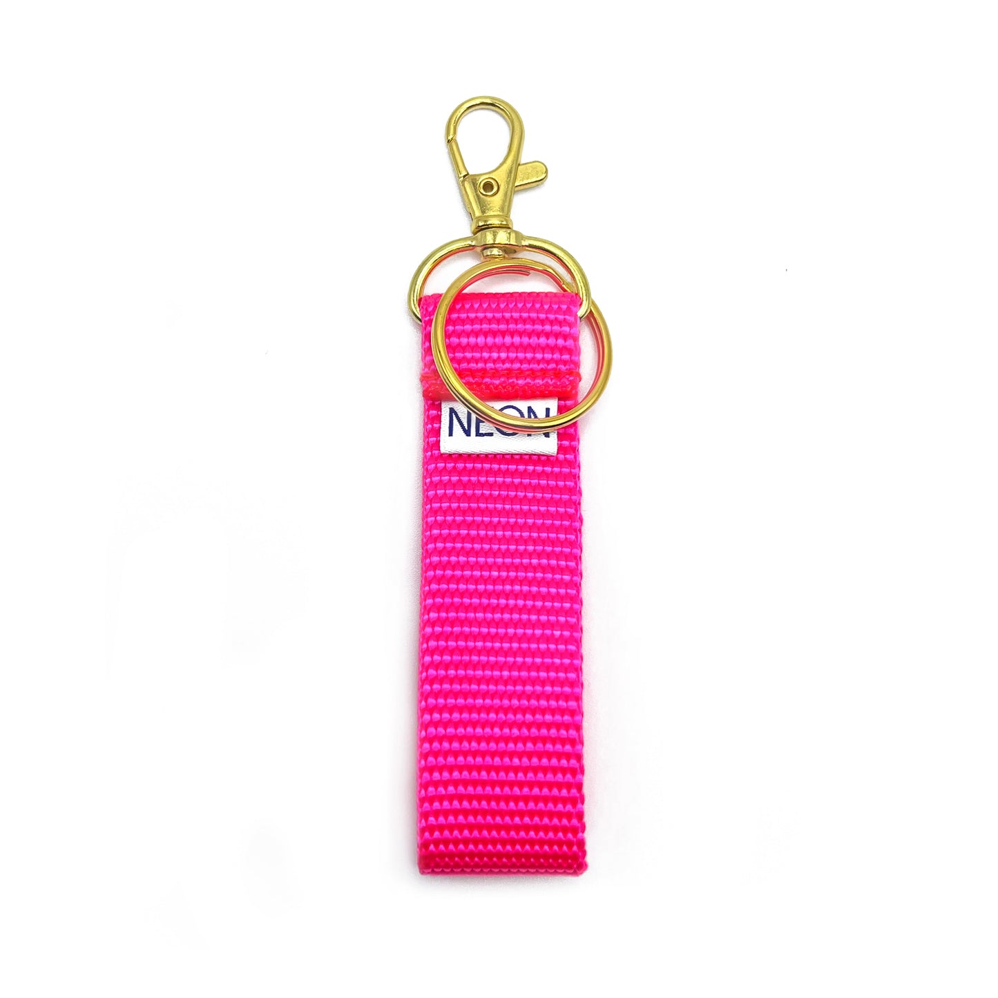 Clip-on Keychain | neon pink