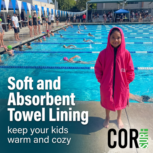 Kids Swim Parka Ages 4-8