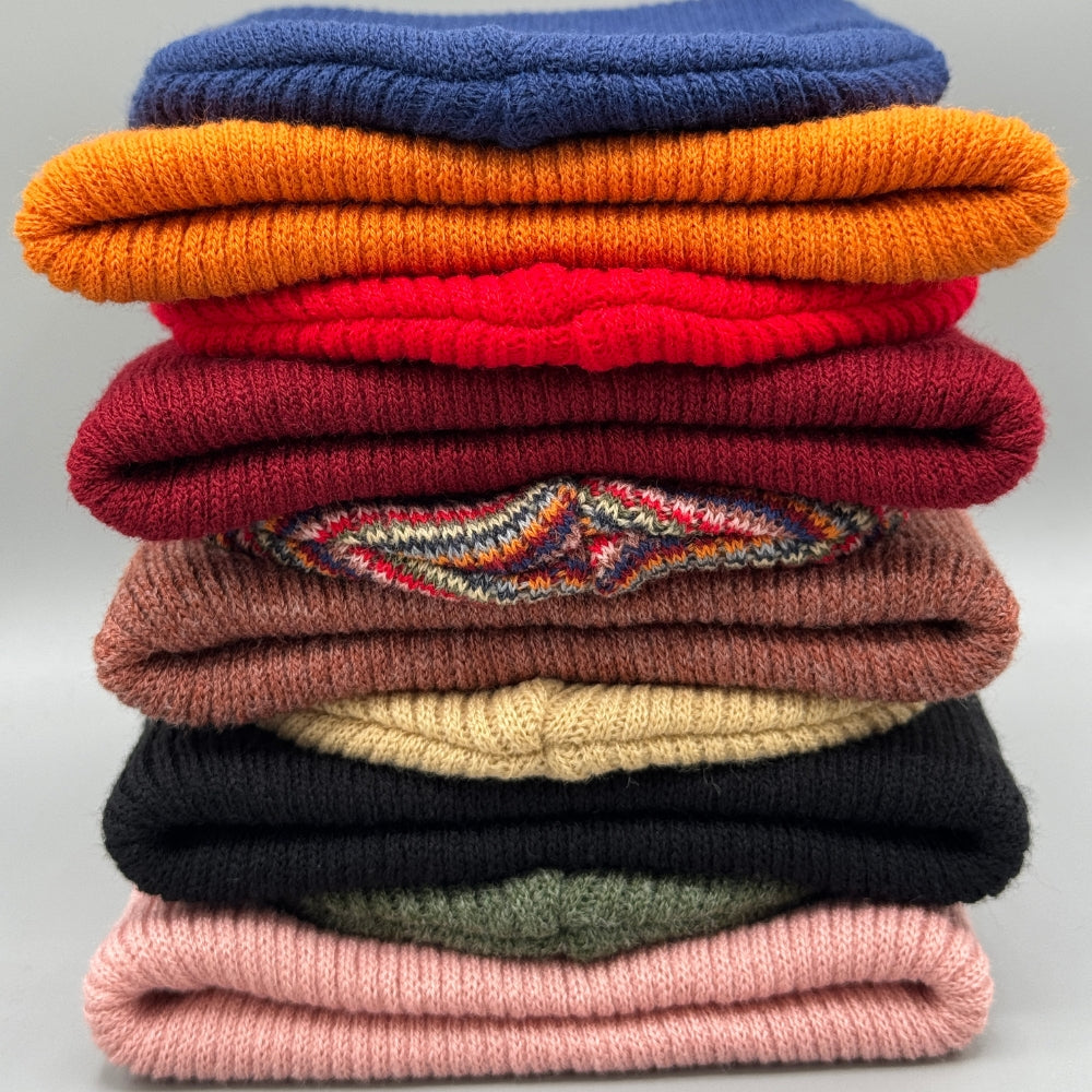 Kids Knit Beanies, no logo – Soft, Warm & Made in USA Winter Hat