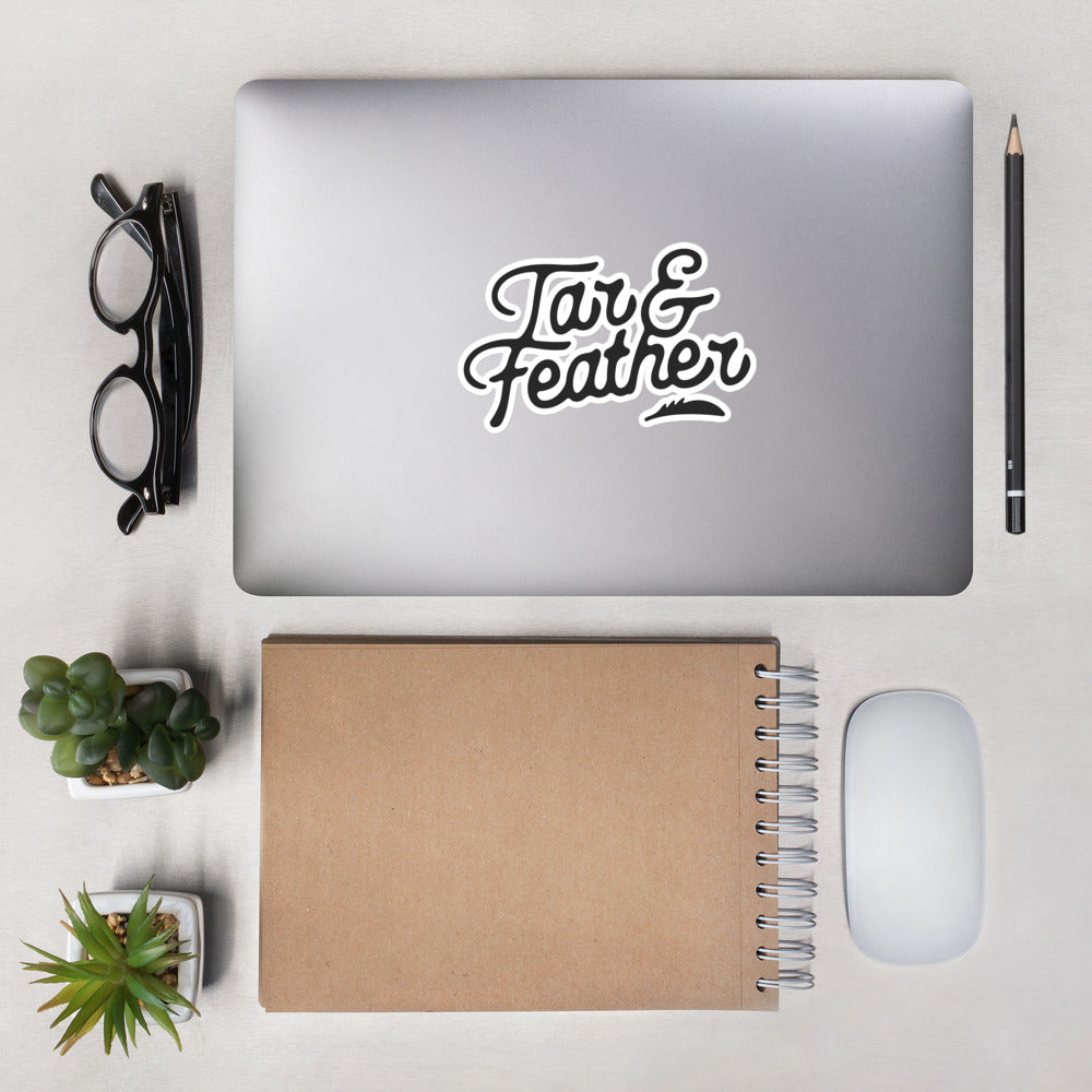 Tar and Feather Bubble-free stickers