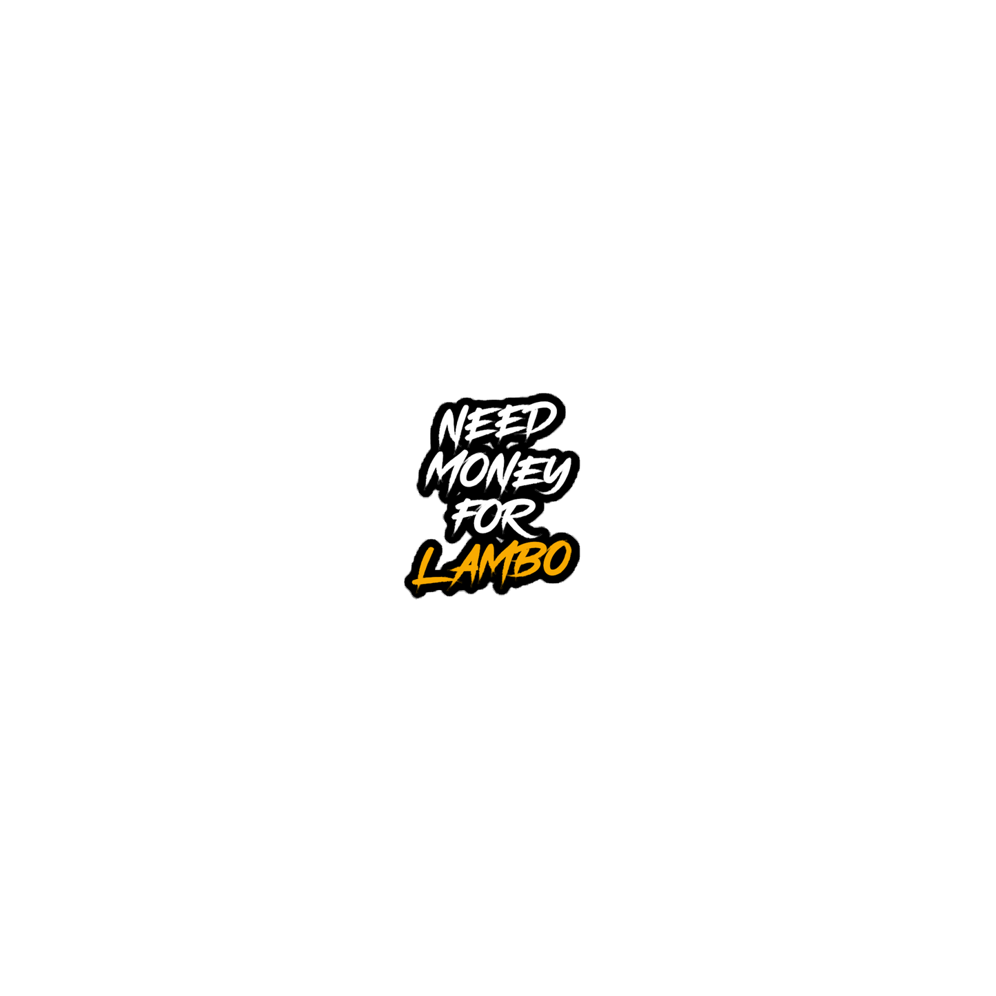 NEED LAMBO STICKER