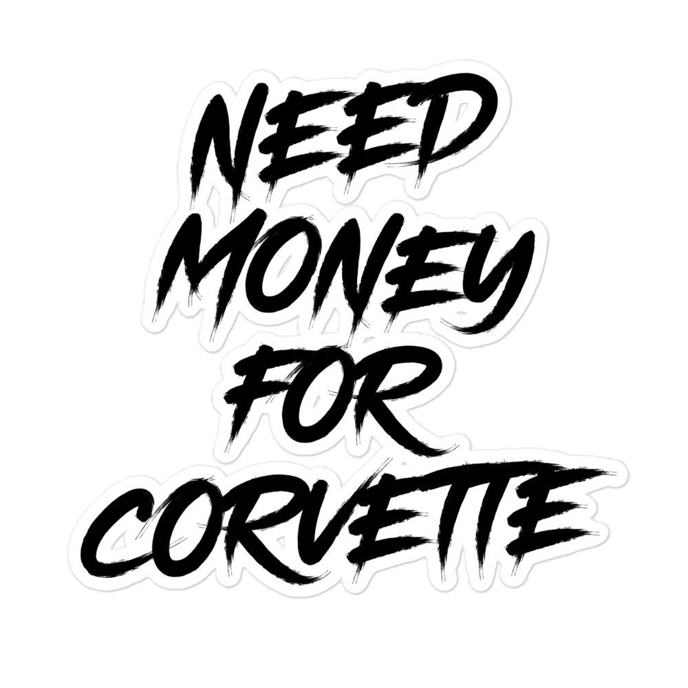 NEED CORVETTE STICKER