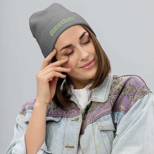 Embroidered Beanie