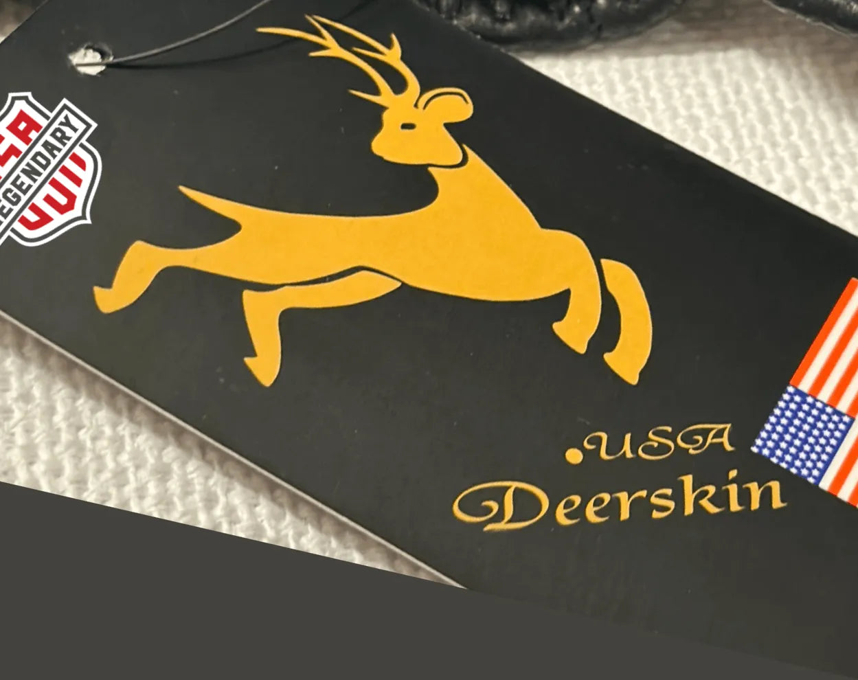 Legendary Deerskin Short Wrist Ventilated Touchscreen Gloves