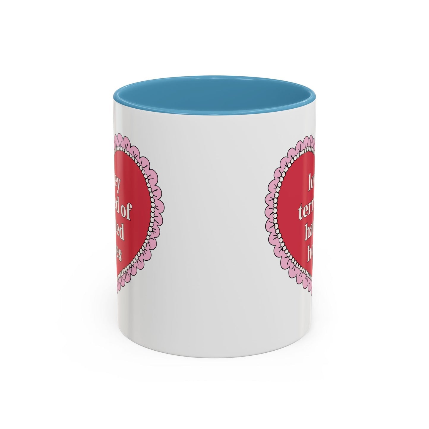 Lowkey Terrified of Haunted Houses Coffee Mug