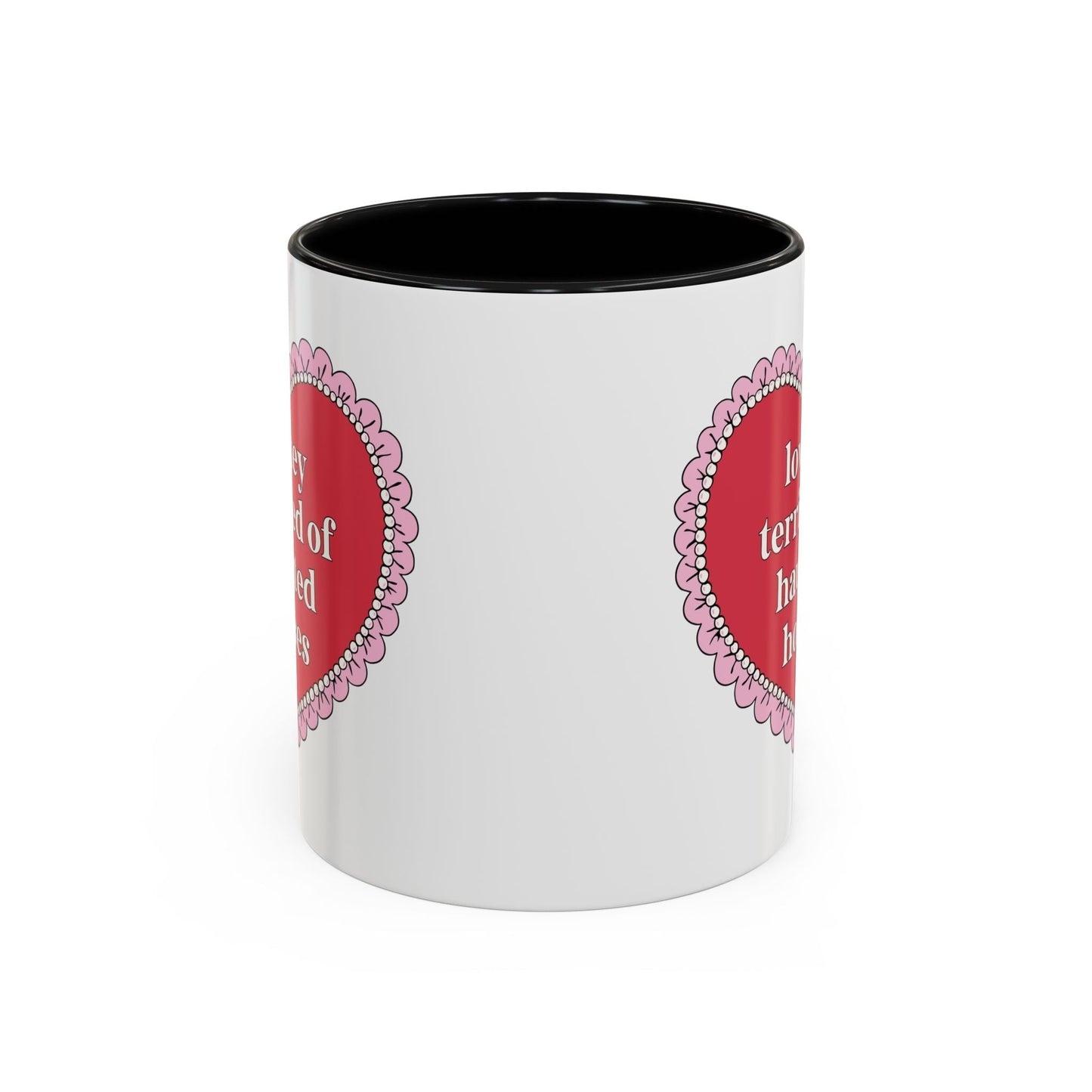 Lowkey Terrified of Haunted Houses Coffee Mug