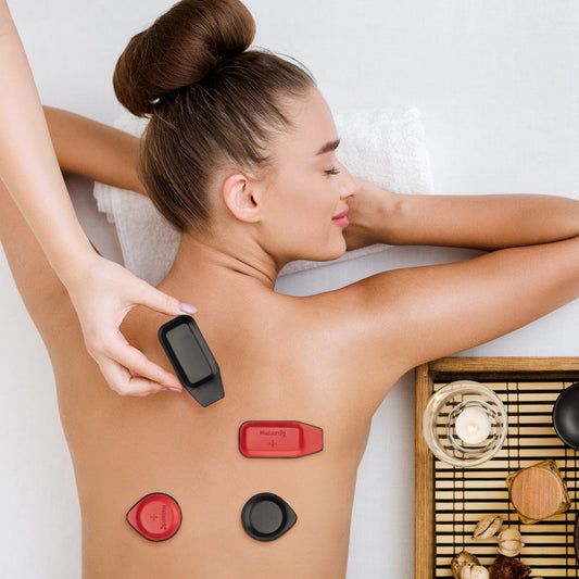 Biomagnetic Therapy Magnet Kit — Ferrite & Leather (16 Small Mixed Units)