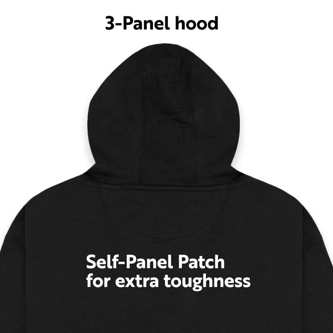 Thought Criminal Campaign Embroidered Unisex Hoodie