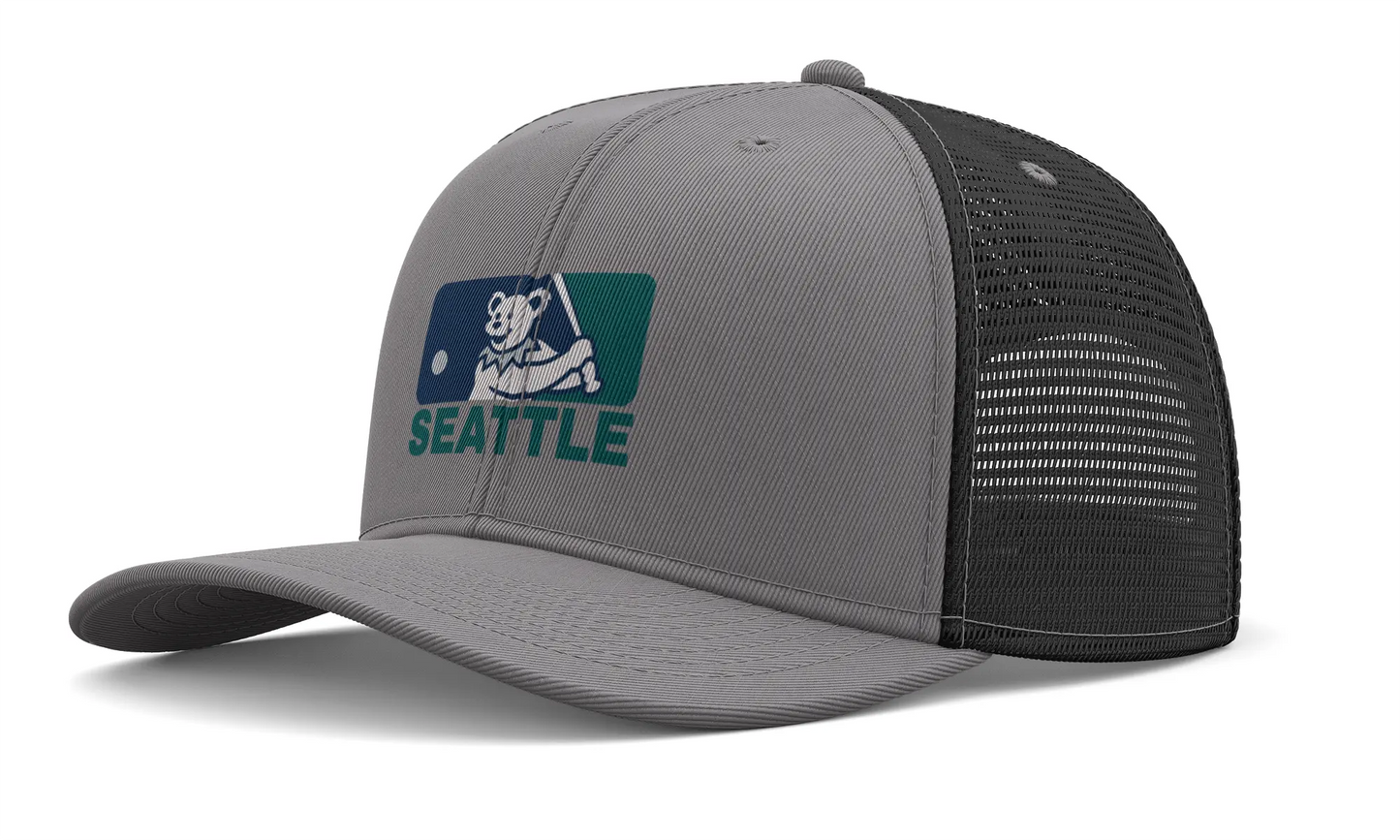 Seattle Mariners Original Dancing Bear MLB Grateful Dead Trucker Cap