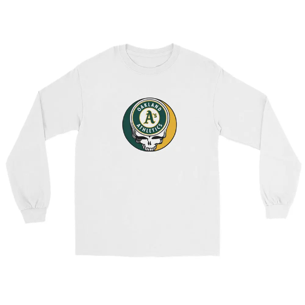 Oakland A's Logo Stealie Unisex Long Sleeve Grateful Dead Shirt