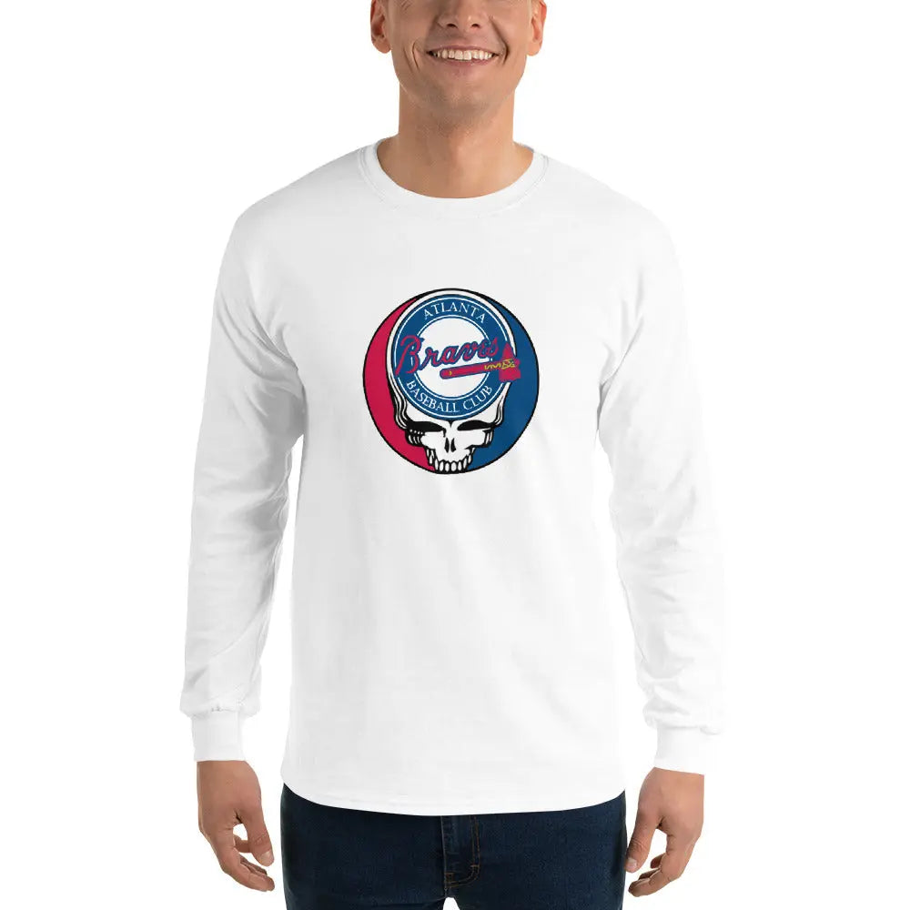 Atlanta Braves Logo Stealie Unisex Long Sleeve Grateful Dead Shirt