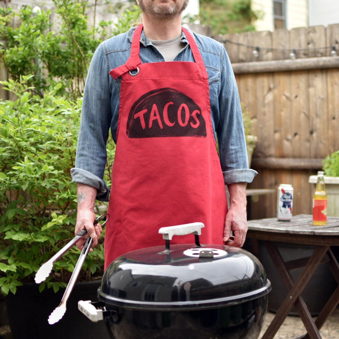 Taco Life Chef's Canvas Adult Apron