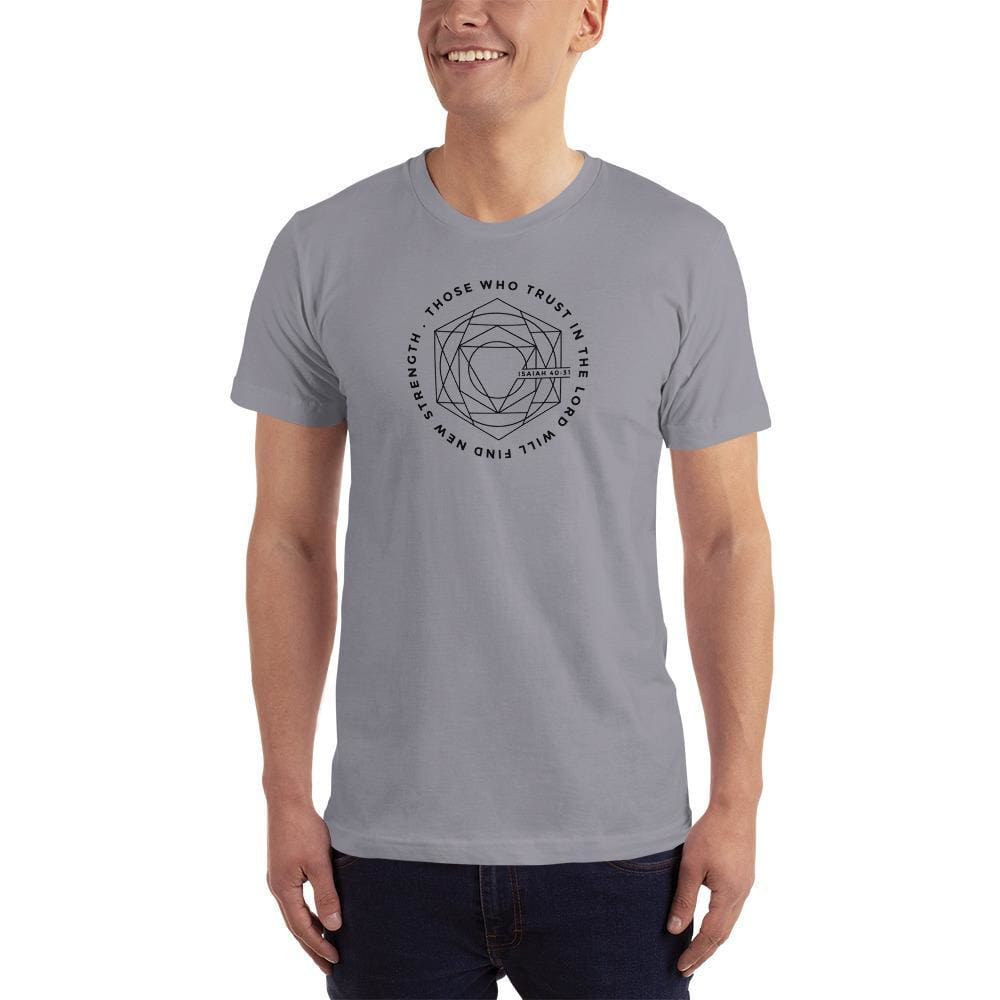 Men's Those Who Trust in the Lord Will Find New Strength Christian T-Shirt