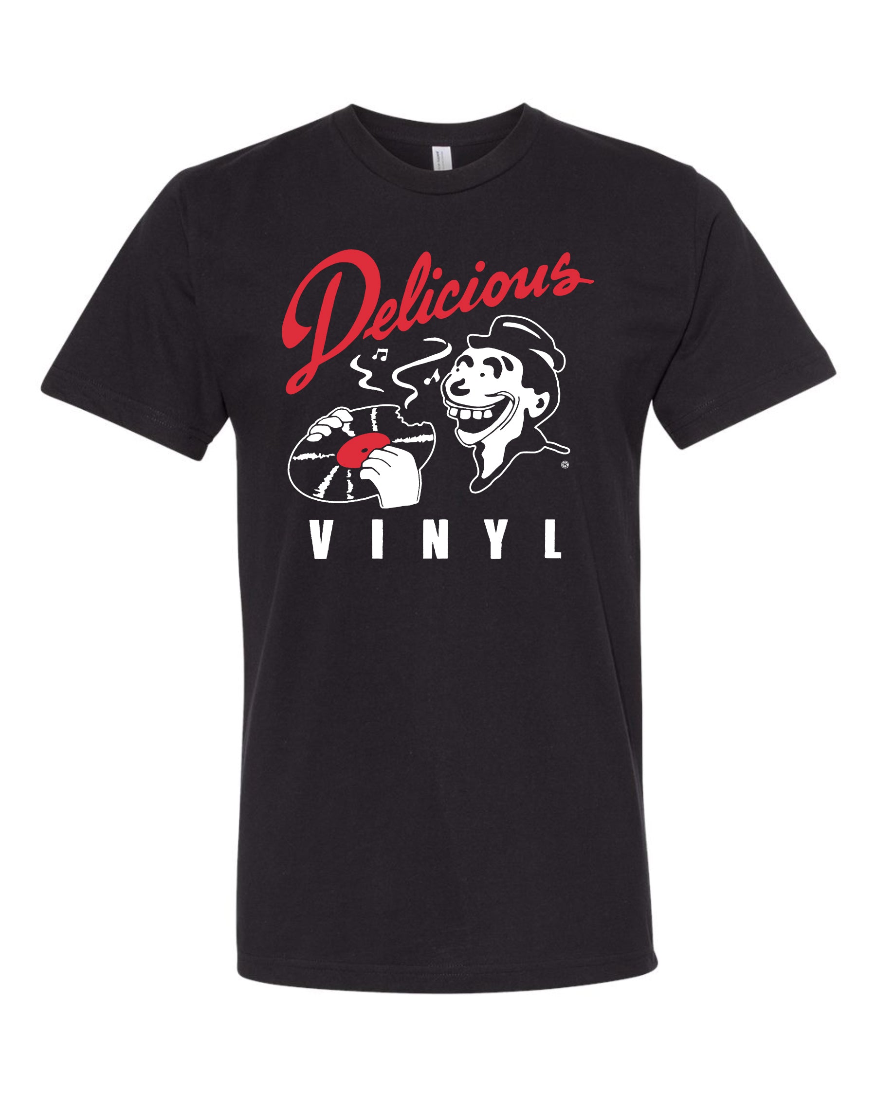 Delicious Inc Delicious Vinyl classic logo t-shirt - black – Engineered
