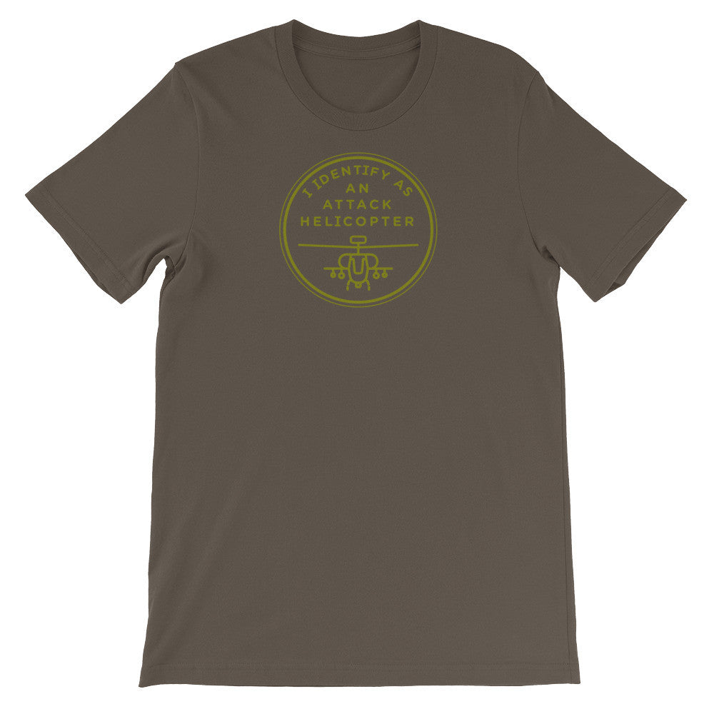 I Identify as an Attack Helicopter Unisex T-Shirt
