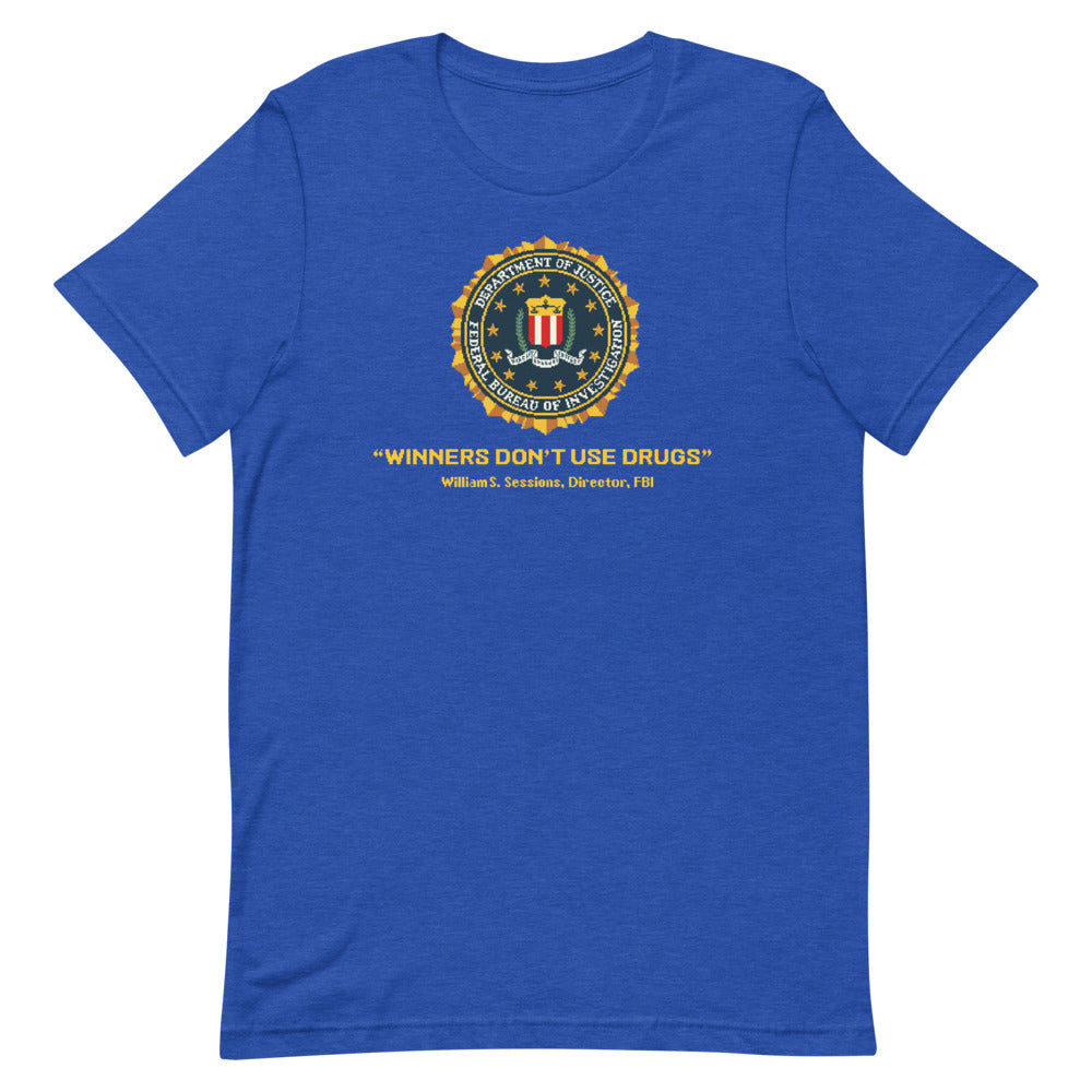 Winners Don't Use Drugs 1990s Videogame T-Shirt