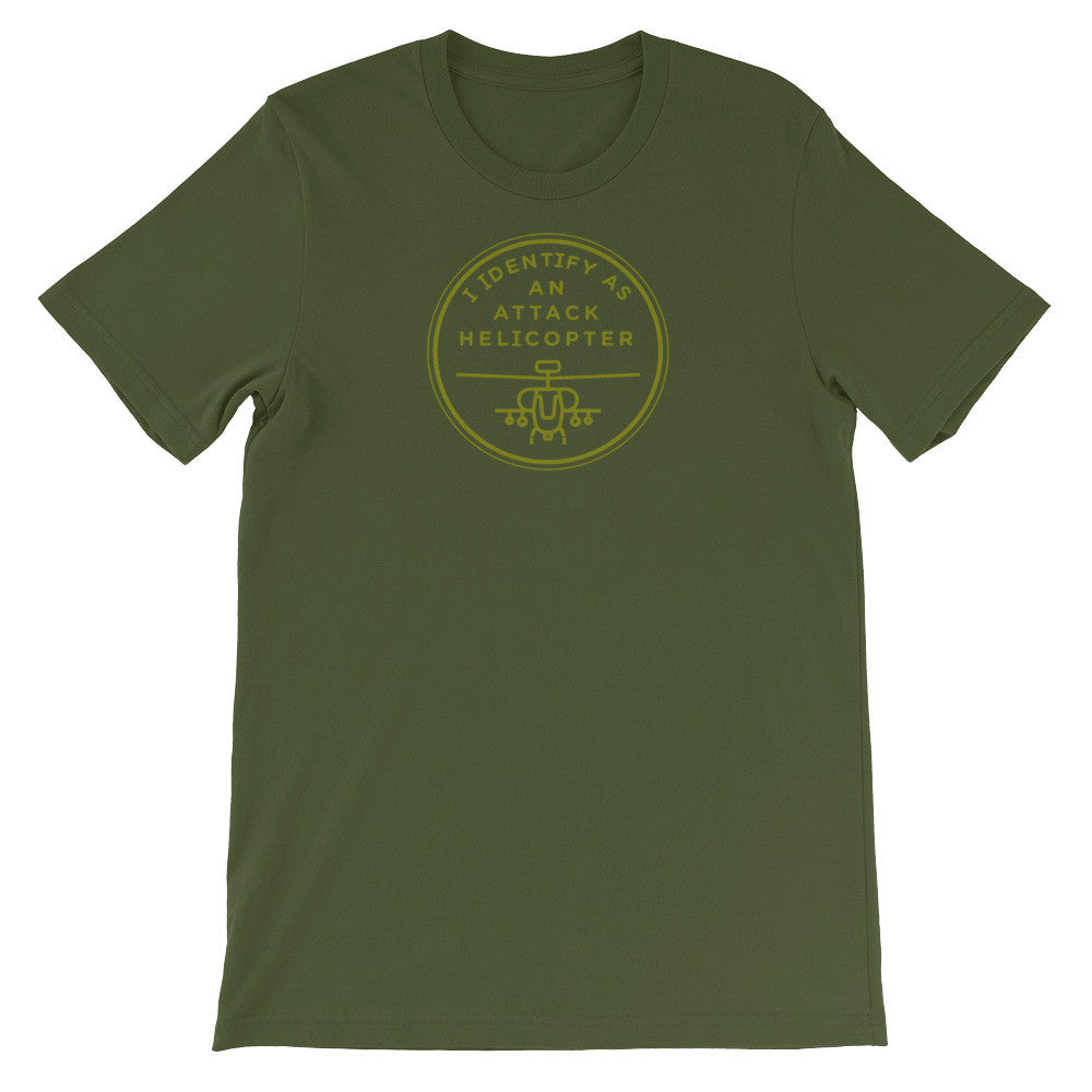 I Identify as an Attack Helicopter Unisex T-Shirt