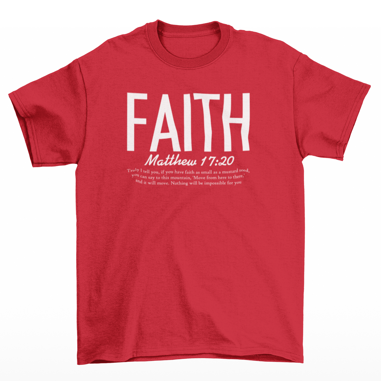 Faith Adult Graphic Tee
