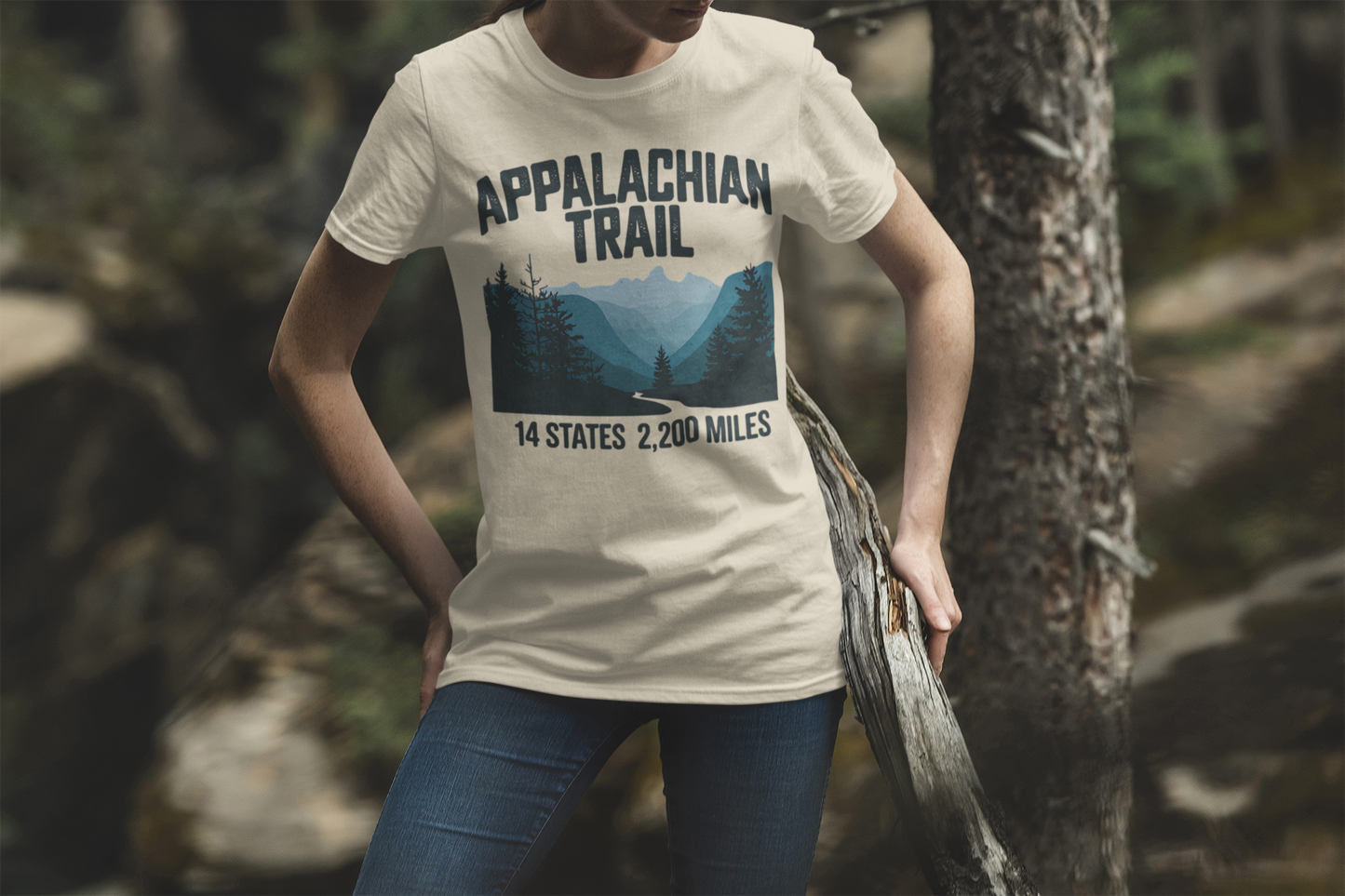 Appalachian Trail 14 States 2200 Miles T-Shirt