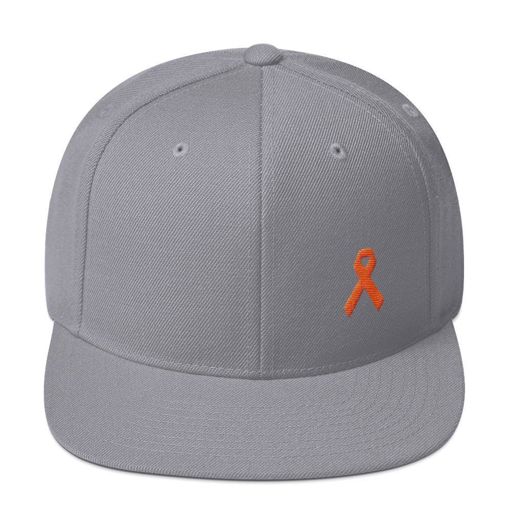 MS Awareness Flat Brim Snapback Hat