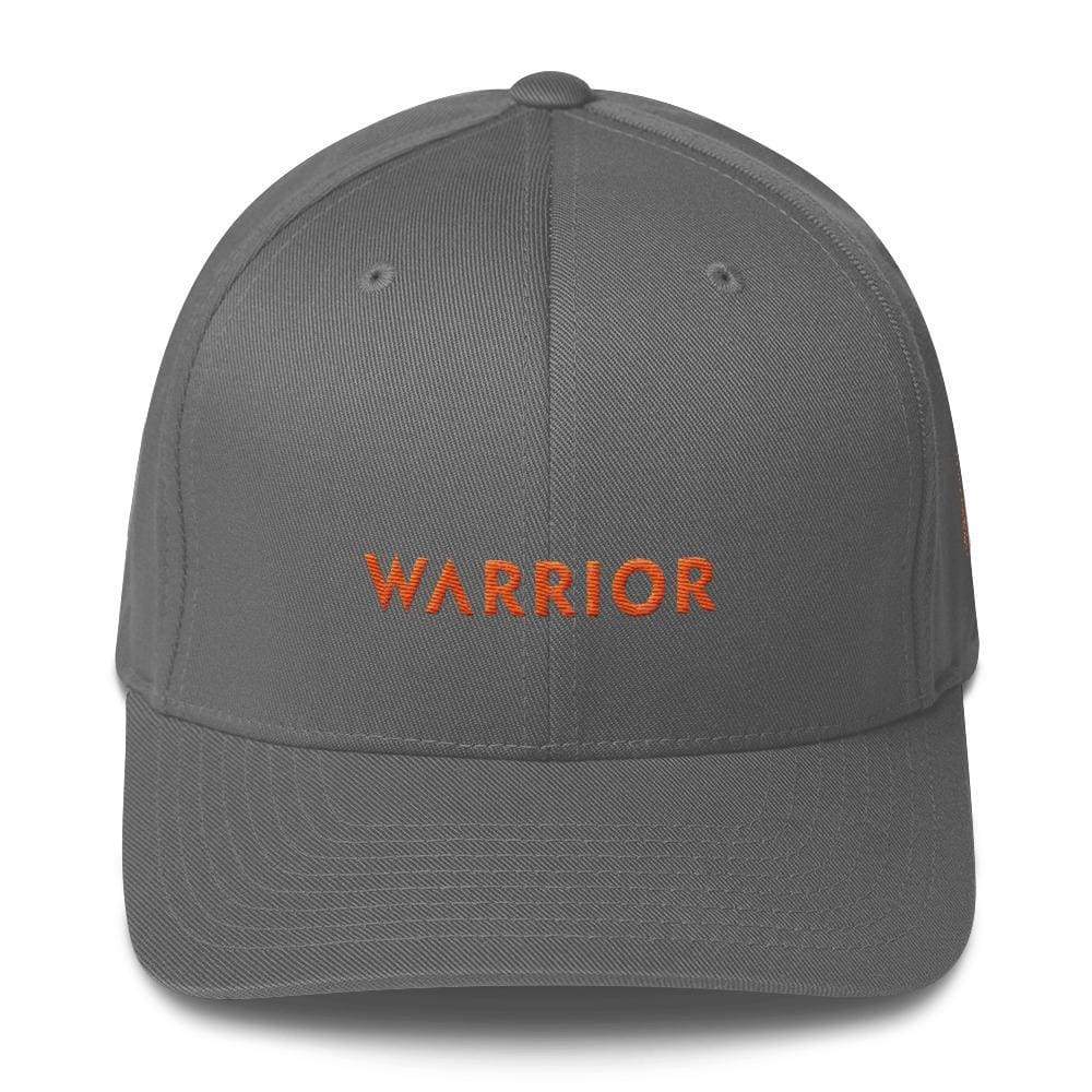 MS Awareness Hat with Warrior & Orange Ribbon on the Side
