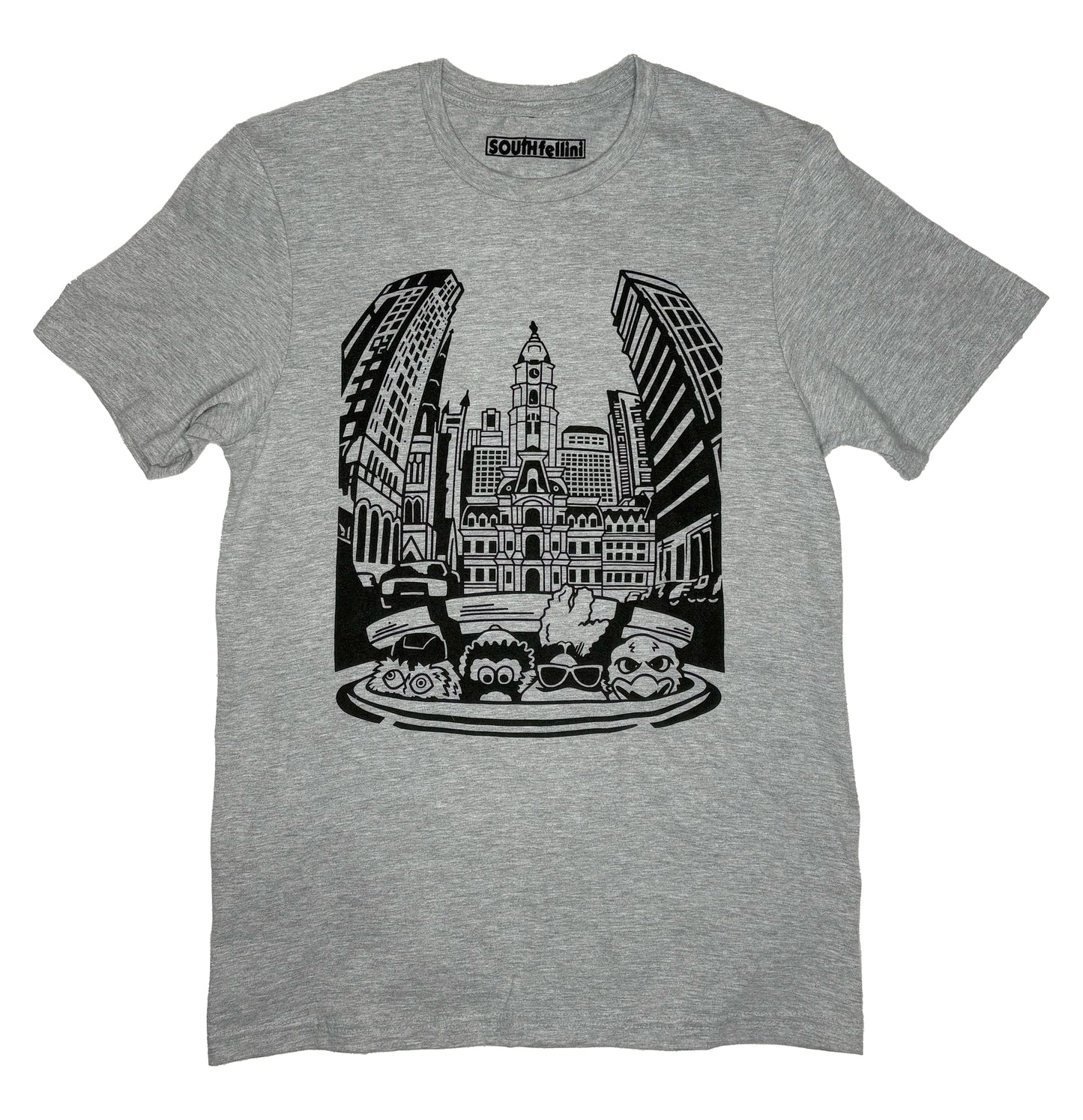 Mutant Mascots Tee Shirt (Grey)