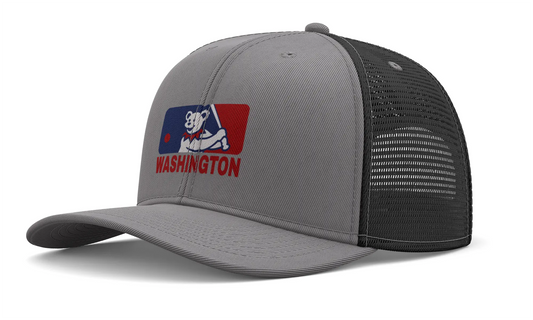 Washington Nationals Original Dancing Bear MLB Grateful Dead Trucker Cap