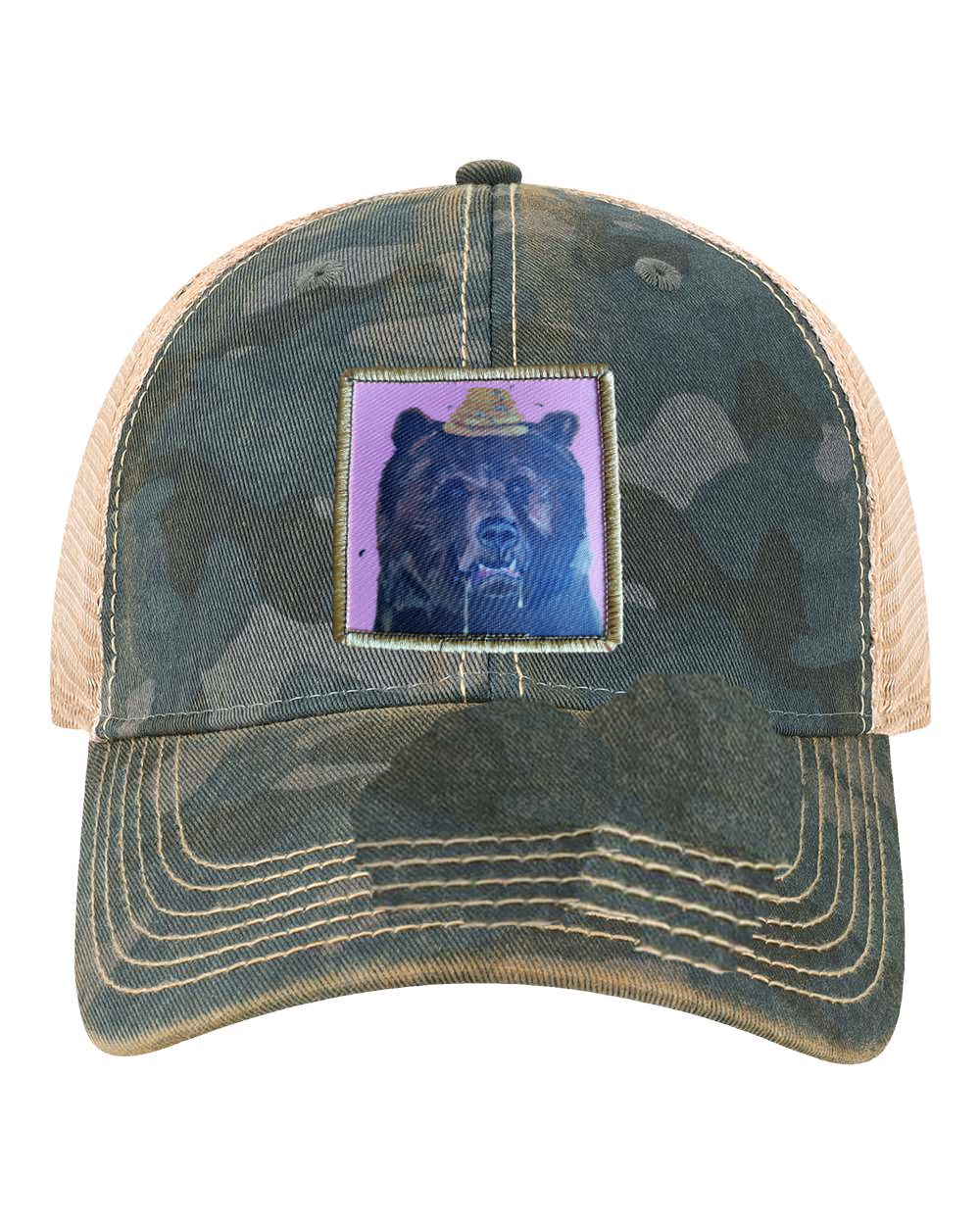 Navy Camo Unstructured