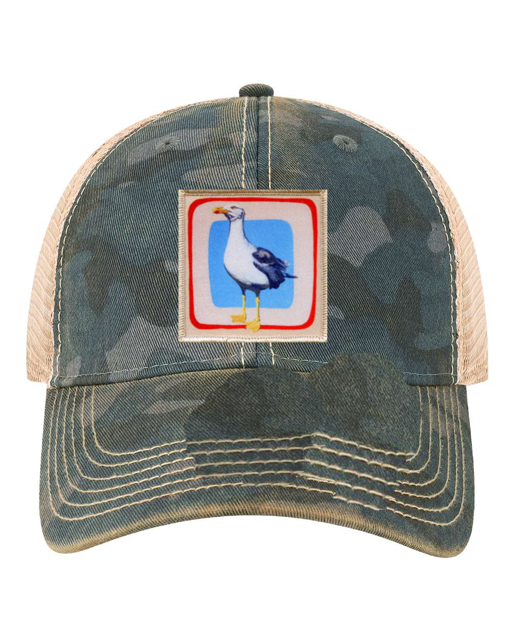 Navy Camo Unstructured