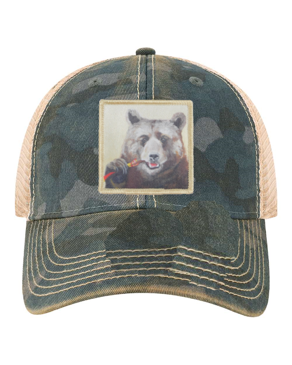Navy Camo Unstructured