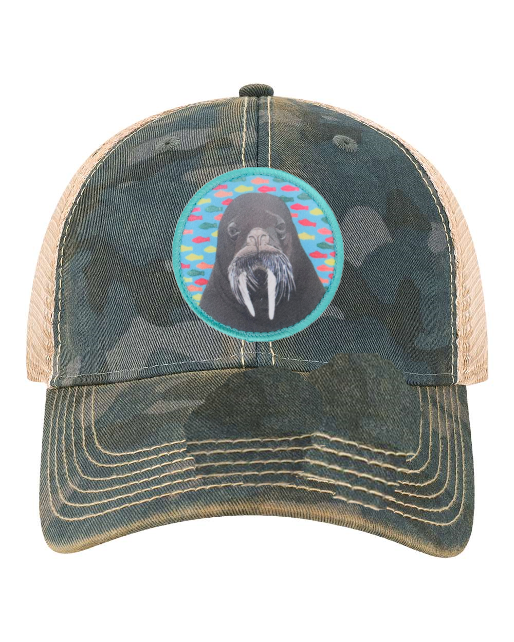Navy Camo Unstructured